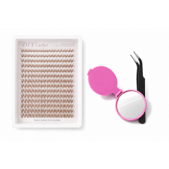 DIY BRAUN NATURAL LASH SET