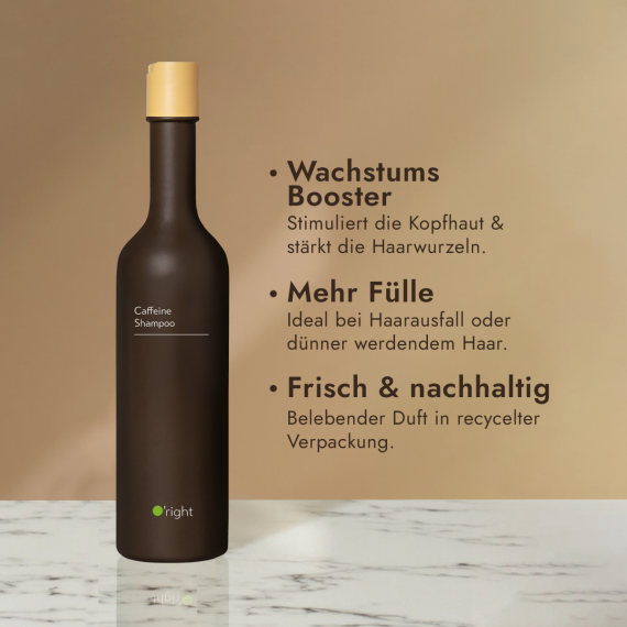 O'RIGHT CAFFEINE SHAMPOO 400ML