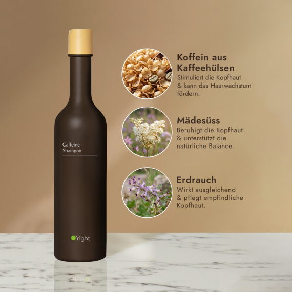 O'RIGHT CAFFEINE SHAMPOO 400ML