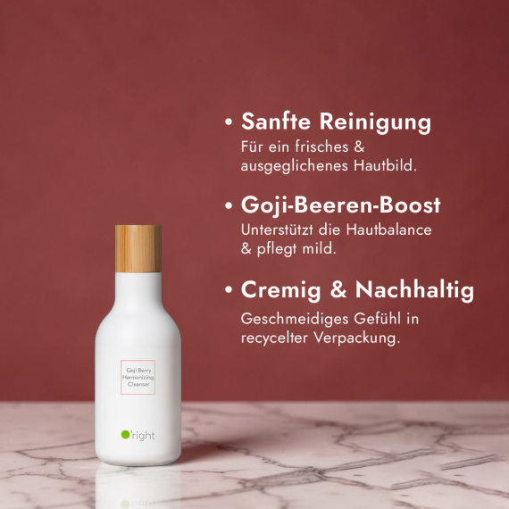 O'RIGHT GOJI BERRY HARMONIZING CLEANSER 160ML