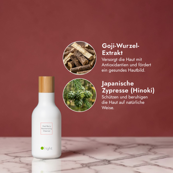 O'RIGHT GOJI BERRY HARMONIZING CLEANSER 160ML