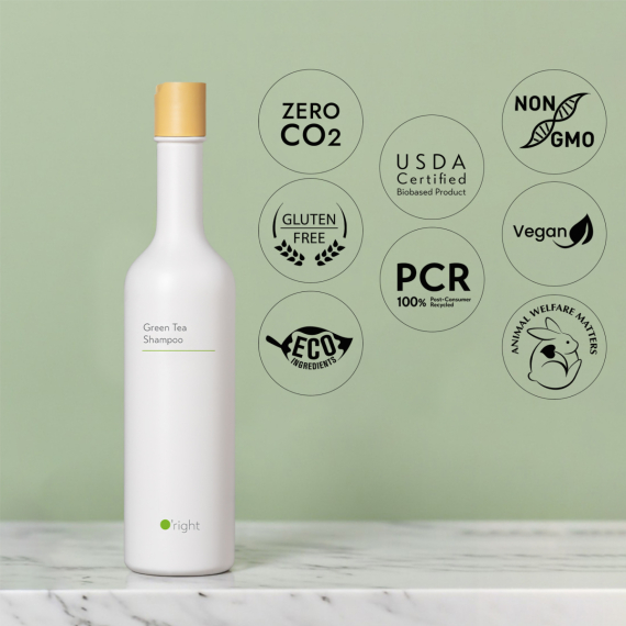 O'RIGHT GREEN TEA SHAMPOO 400ML