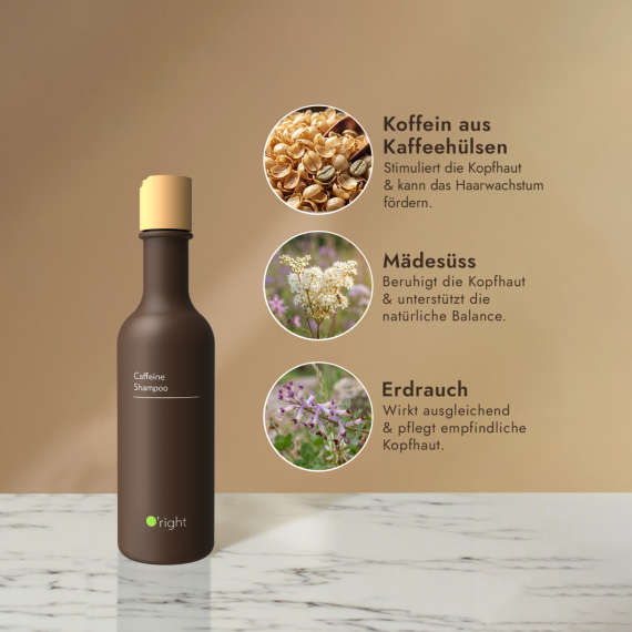 O'RIGHT CAFFEINE SHAMPOO 250ML