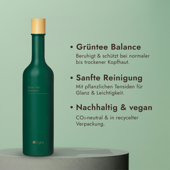 O'RIGHT GREEN TEA SHAMPOO FOREST GREEN EDITION 400ML