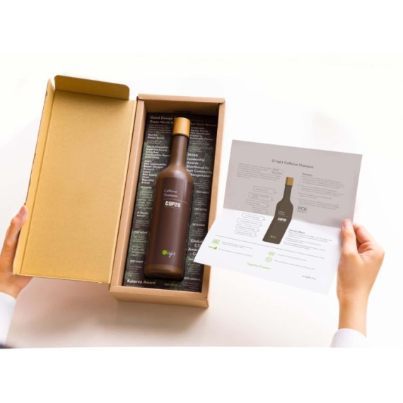 O'RIGHT COP 26 OFFICIAL GIFT SET LIMITED EDITION - CAFFEINE SHAMPOO 400ML