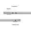 APPLE MACBOOK AIR 13" 2026 M5 8C GPU / 16 GB / 512 GB SILBER